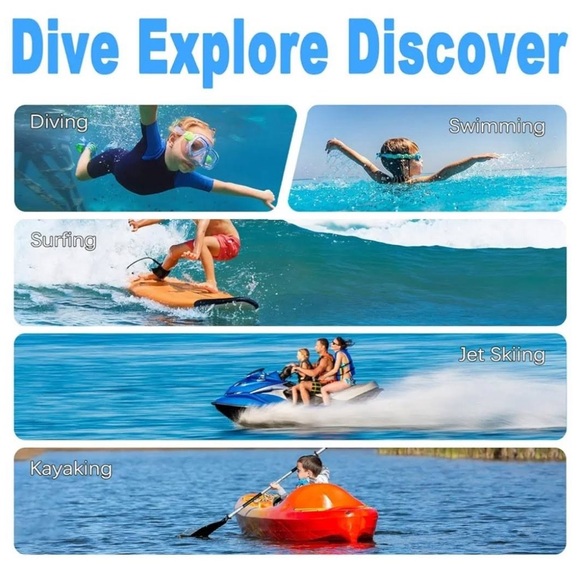 Kids Swim Wetsuit in Black and Blue - Picture 8 of 9